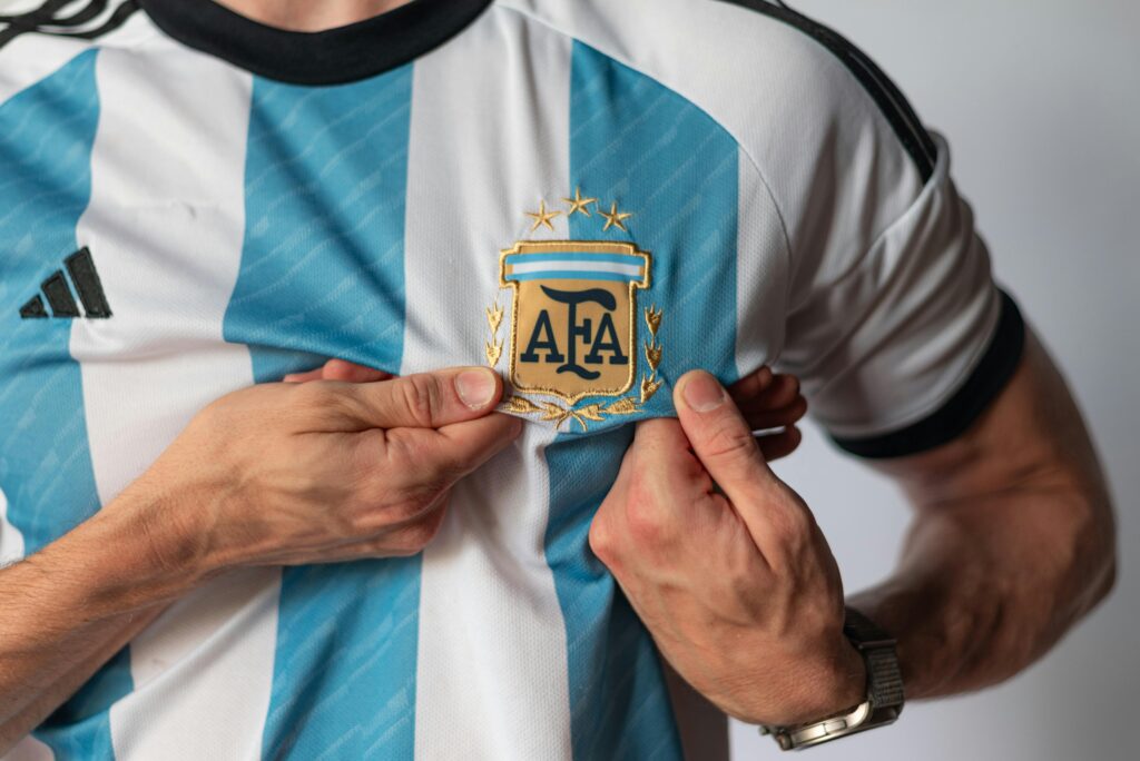 Free stock photo of argentina, argentinian flag, argentinian shirt