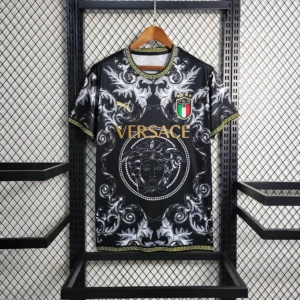 Camiseta Italia Edición Especial Versace 23/24 - Negro